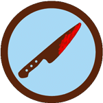 serial killer badge